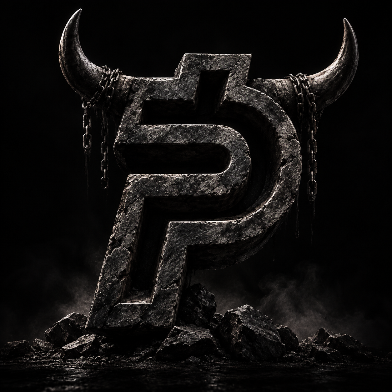 BULLPAID forged emblem